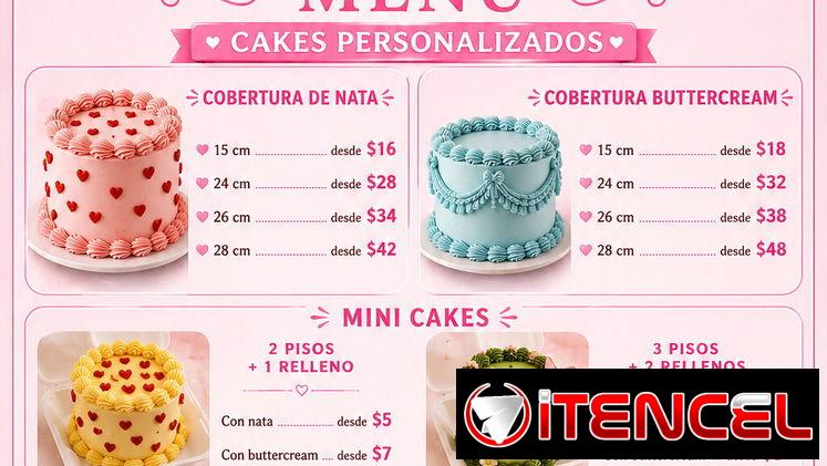 Cakes personalizados 🍰💕
