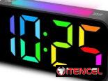 – Reloj despertador RGB para niños y adultos