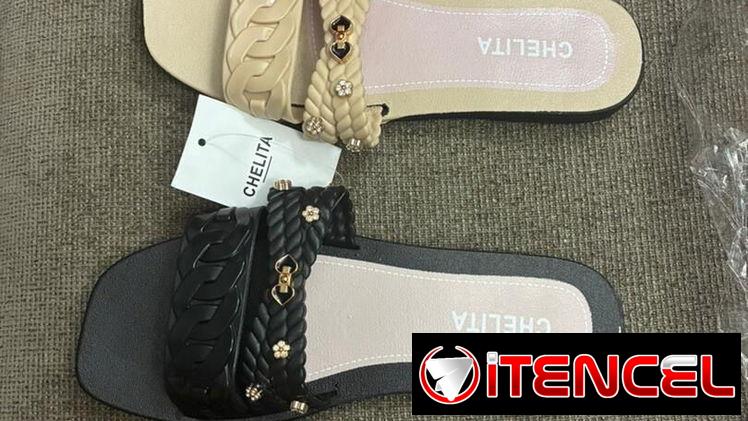 Chancletas engomadas