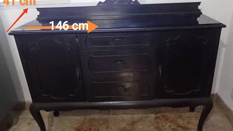 Juego comedor antiguo
