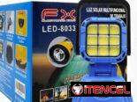 LAMPARA LED Y LINTERNA RECARGABLE Y SOLAR 4  MODO