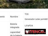 Estación de energía portátil *X Power*  Modelo: *RE-T20* Capacidad : *2016 Wh*  Potencia Nominal : *2400W* *Admite panel