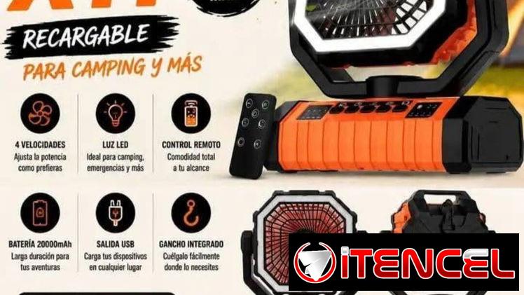 Ventiladores recargables super buenos