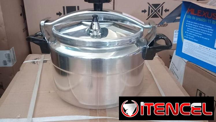 🍲 PARA TODO TIPO DE COCINAS 🍲 OLLA DE PRESIÓN MILEXUS 11 LITROS. FACTURA, GARANTÍA Y SERVICIO DE ENRREGA. TLF 54833699