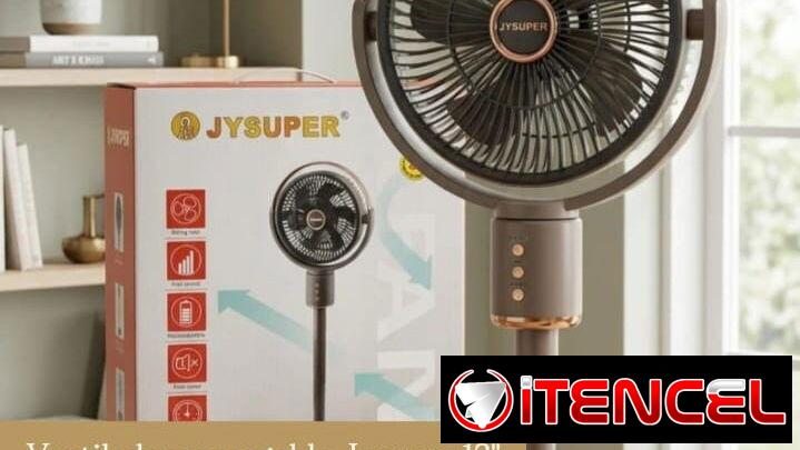 Ventilador recargable