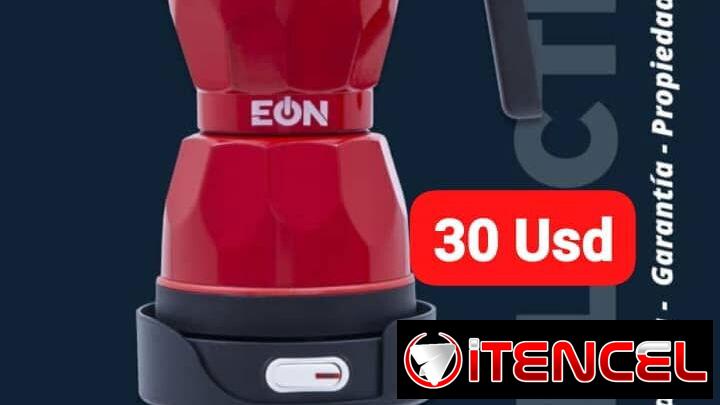 Cafetera eléctrica Eón 3 tazas, Garantía de 6 meses, Entrega gratis para toda La Habana