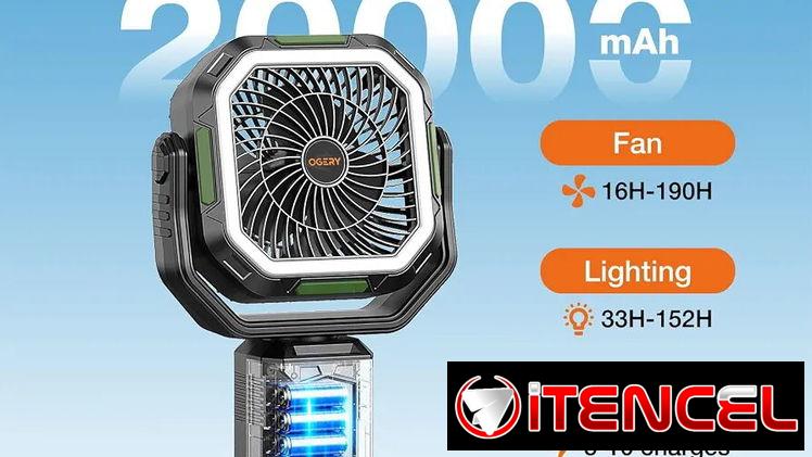 Ventiladores recargables F21 originales nuevos sellados