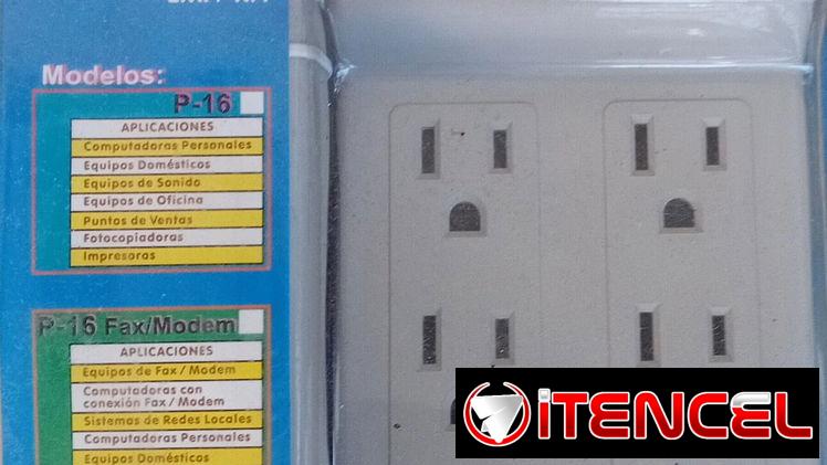 Supresor profesional P-16 para sobretensiones