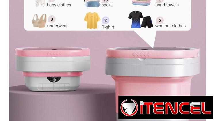 📢Mini Lavadora Portátil Plegable ZZR SEVEN 20L 🌸
