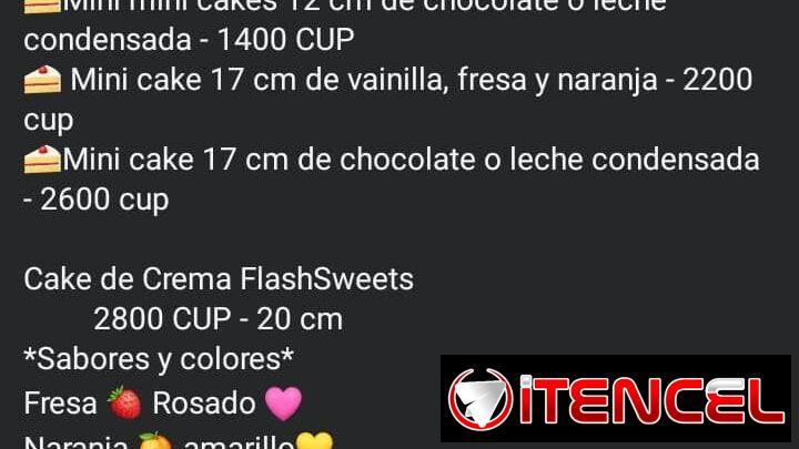 Cakes y combos