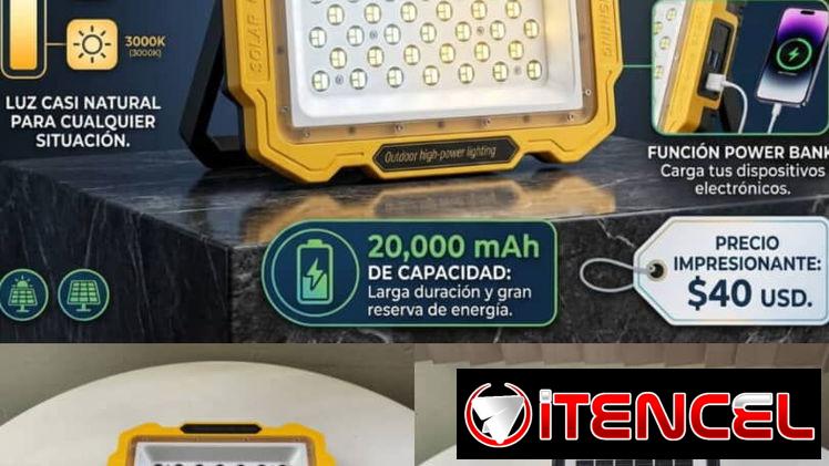 Linterna recargable / lámpara