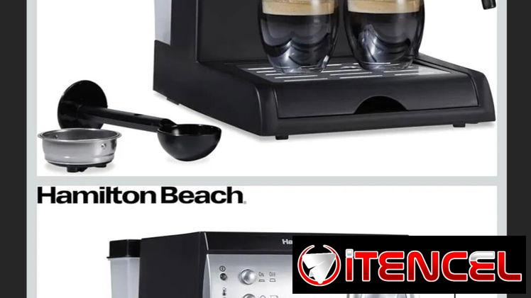 Cafetera expresso hamilton beach