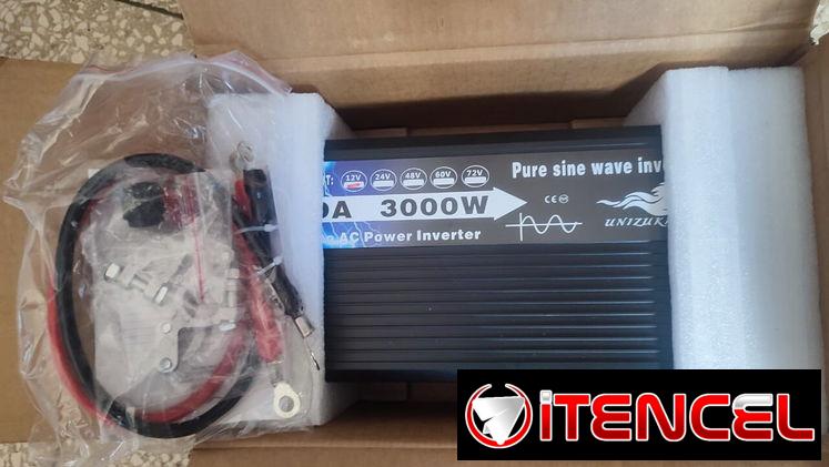 VENDE INVERSOR ONDA PURA MARCA 3000w-12V-110V. PRECIO 150USD 💰PRECIO 150USD INTERESADOS CONTACTAR POR WHATSAPP A 58