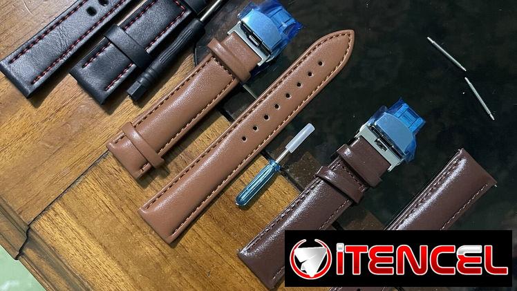 Manilla de cuero para Smart Watch Galaxy y otras marcas que lleven pin de 20mm