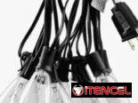 Girnaldas vintage para exteriores o interiores decoración nuevas hermosas . Luces decorativas