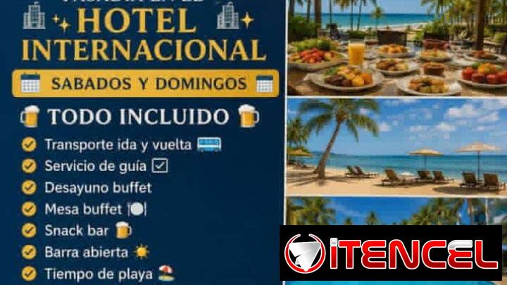 🚍🌊⛱️🧗Pasadías y Excursiones en Varadero y Terrazas/Vacation in Cuba/Rent a bus to Varadero beach