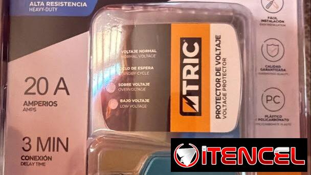 PROTECTOR DE VOLTAJE TRIC 20A 220V – PROTEGE TUS EQUIPOS