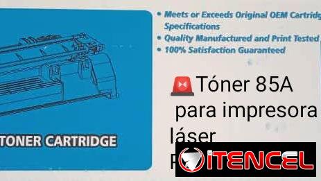🚨Tóner 85A para impresora láser, 🚨disponibles 3 unidades, 📞👉🏻 58684483