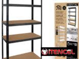 Estantería Modular color negro y metálico. Envío gratis