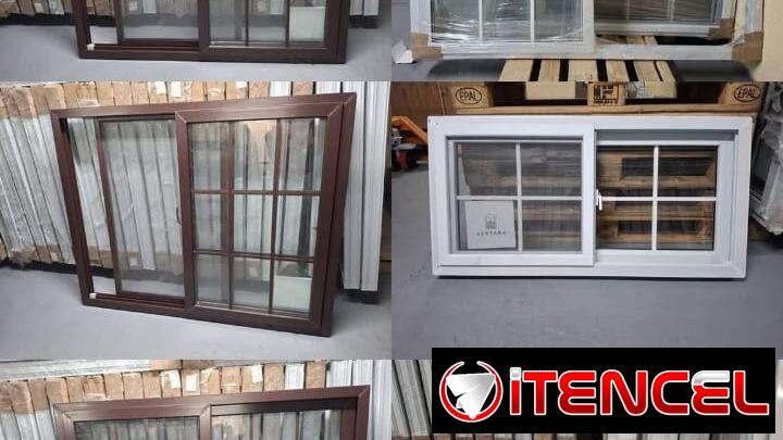 ✅Ventanas de PVC. Cristal de 4mm de grosor. Malla antisectos