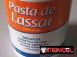 Pasta Lassar 145g ( producto sellado) 12 USD contiene óxido de zinc.