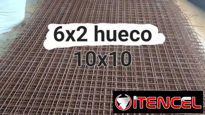 Mallas electrosoldadas 6×2