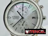 CITIZEN ECODRIVE CHANDLER DE MUJER (FB2000-03D) CON CRONOGRAFO , ACERO INOXIDABLE CON MANILLA DE PIEL , 39MM   58049738