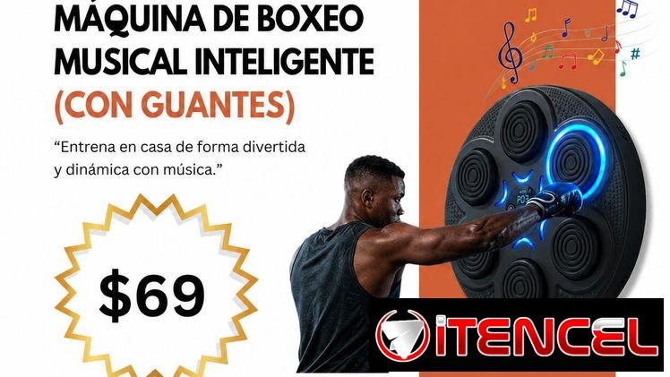 Máquina de Boxeo Musical Inteligente (con Guantes) | videojuegoshabana.com