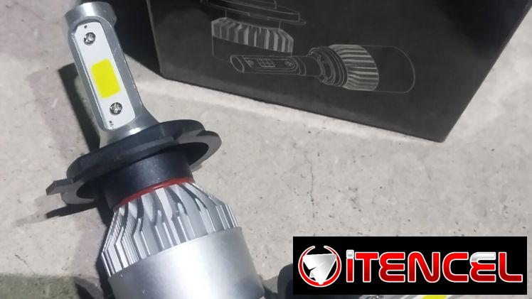 Dale tres caras buenas a la noche! 🚗💥 Dile adiós a la oscuridad con los Bombillos H4 de Carretera 3 Caras. Con su chip