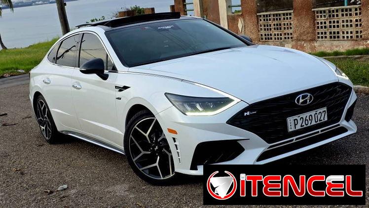Vendo o negocio yhunday sonata 2023 N Line 2023 con turbo