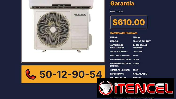 AIRE SPLIT 24K 220V MILEXUS VPT# -0133
