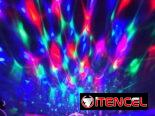 Luz de bola de discoteca RGB