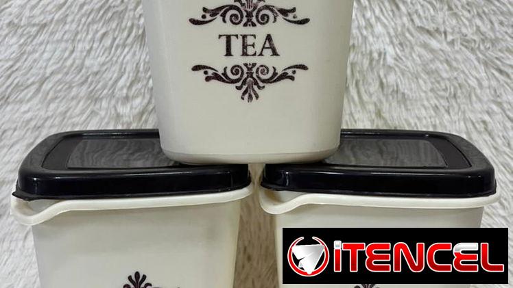 Set de 3 envases de almacenamiento (po)