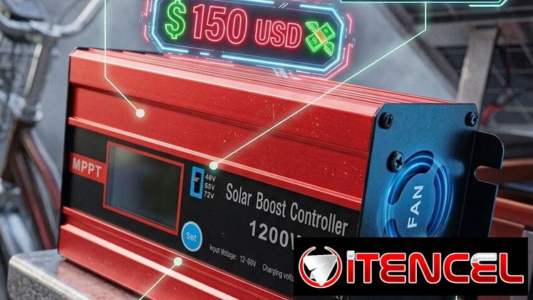 ¡Lleva tu triciclo eléctrico al siguiente nivel con el Solar Boost Controller MPPT de 1200W! 🚀⚡ Wa.me/+5354260323 ☎️‼️☎