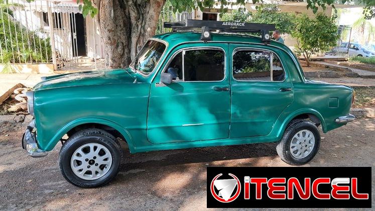 Fiat 1100 mecánica de lada, caja 5ta de lada, salón de tico con pizarra de tico