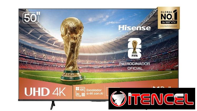 TV Hisense 50 pulgadas + cajita
