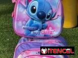 Mochila con ruedas para niños y niñas de tendencia Stitch no pierdas la oportunidad