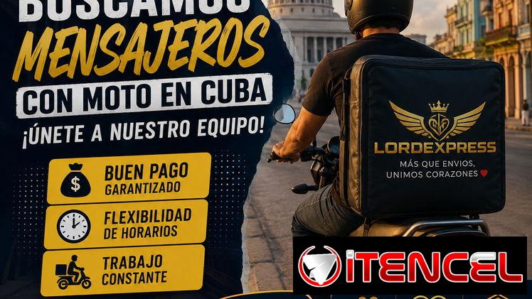 Busco mensajeros para trabajo a tiempo completo