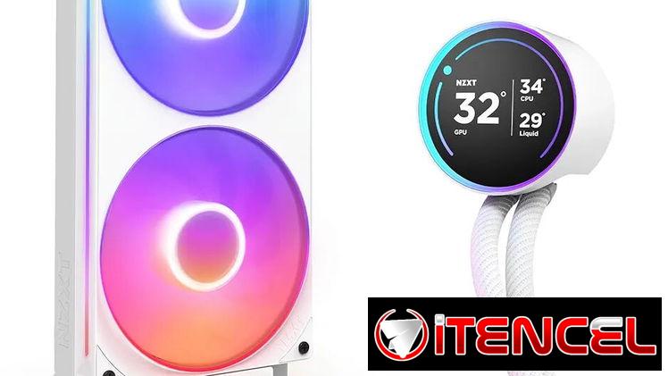 Disipación líquida NZXT Kraken Elite 280 RGB 2024 Enfriador líquido para CPU AIO