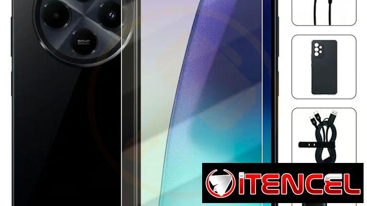 Xiaomi Redmi 14C, 4GB + 4GB Ram, 128GB Almacenamiento. (2409BRN2CL), Con Cover, Mica y Audífonos – Negro 145$