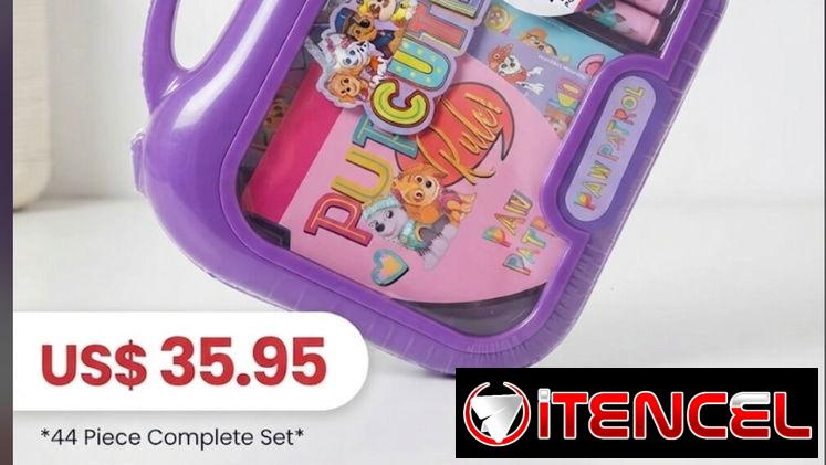 🎨SET DE ARTE CON DISEÑO PAW PATROL✨JUGUETES PARA NIÑAS Y NIÑOS