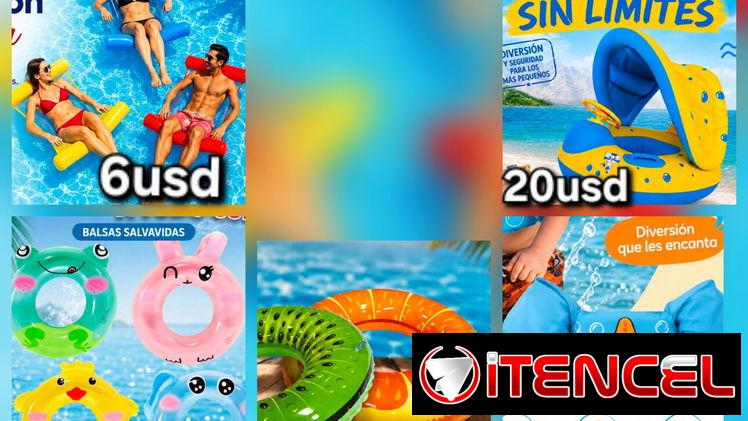 Varios tipos de Salvavidas para niños y adultos