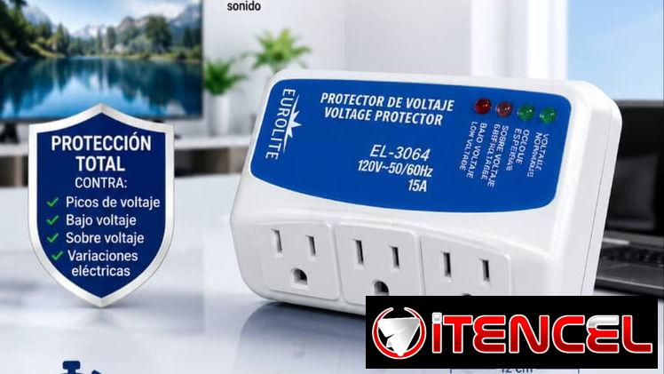 ⚡🛡️ PROTECTOR DE VOLTAJE EUROLITE 15A