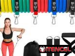 Kit completo ligas por 100 lbs para ejercicios
