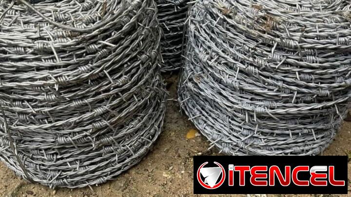 Rollos de alambre púa galvanizado