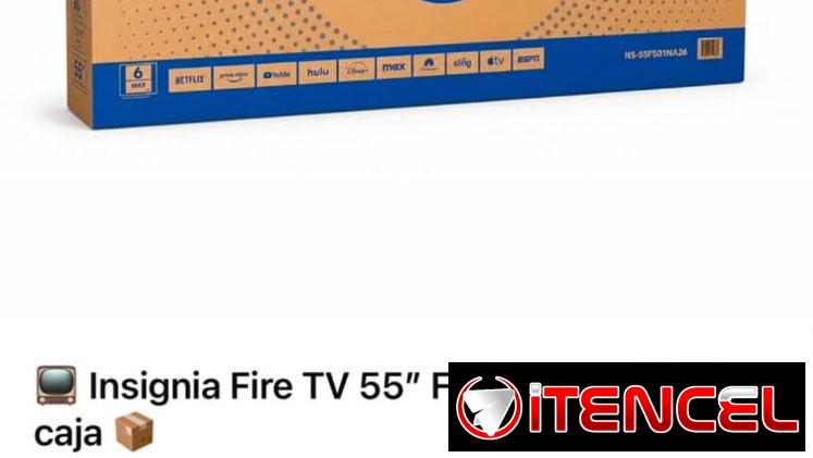 Insignia Fire TV 55″ F50 Series nuevo en caja Transporte incluido