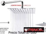 Regaderas de Acero Inoxidable