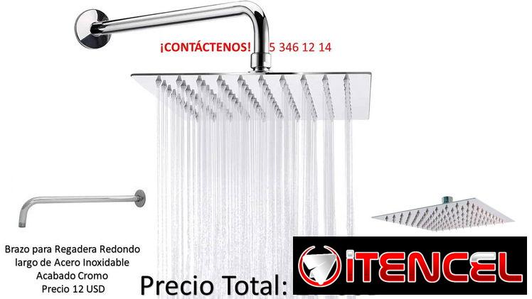 Regaderas de Acero Inoxidable