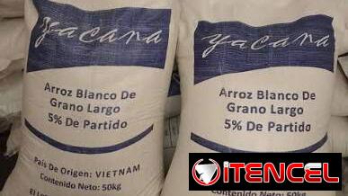 Arroz Vietnamita 50kg compra mayorista
