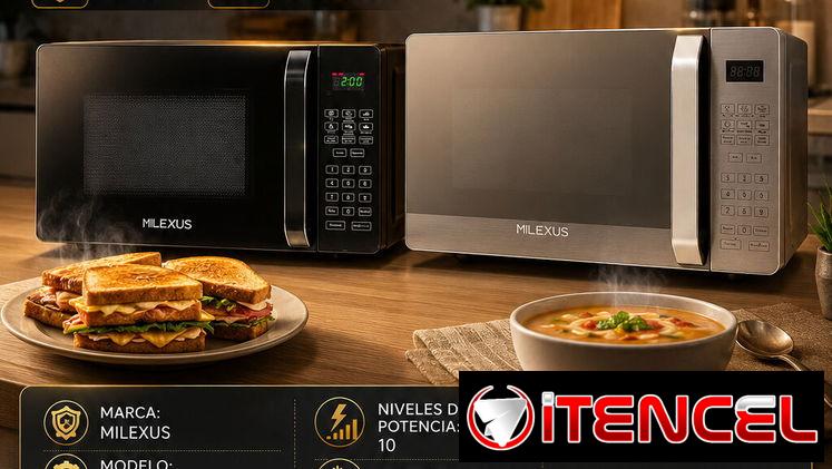 🌮HORNO 🌮 MICROONDAS MILEXUS 20 LITROS. MENSAJERÍA CON FACTURA Y GARANTÍA. 📲 54833699